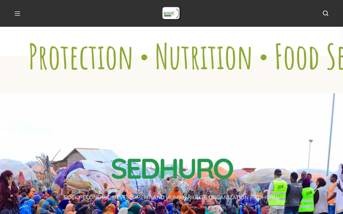 SEDHURO community health & human rights website by Gregory Shikutwa